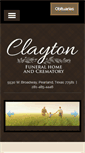Mobile Screenshot of claytonfuneralhomes.com